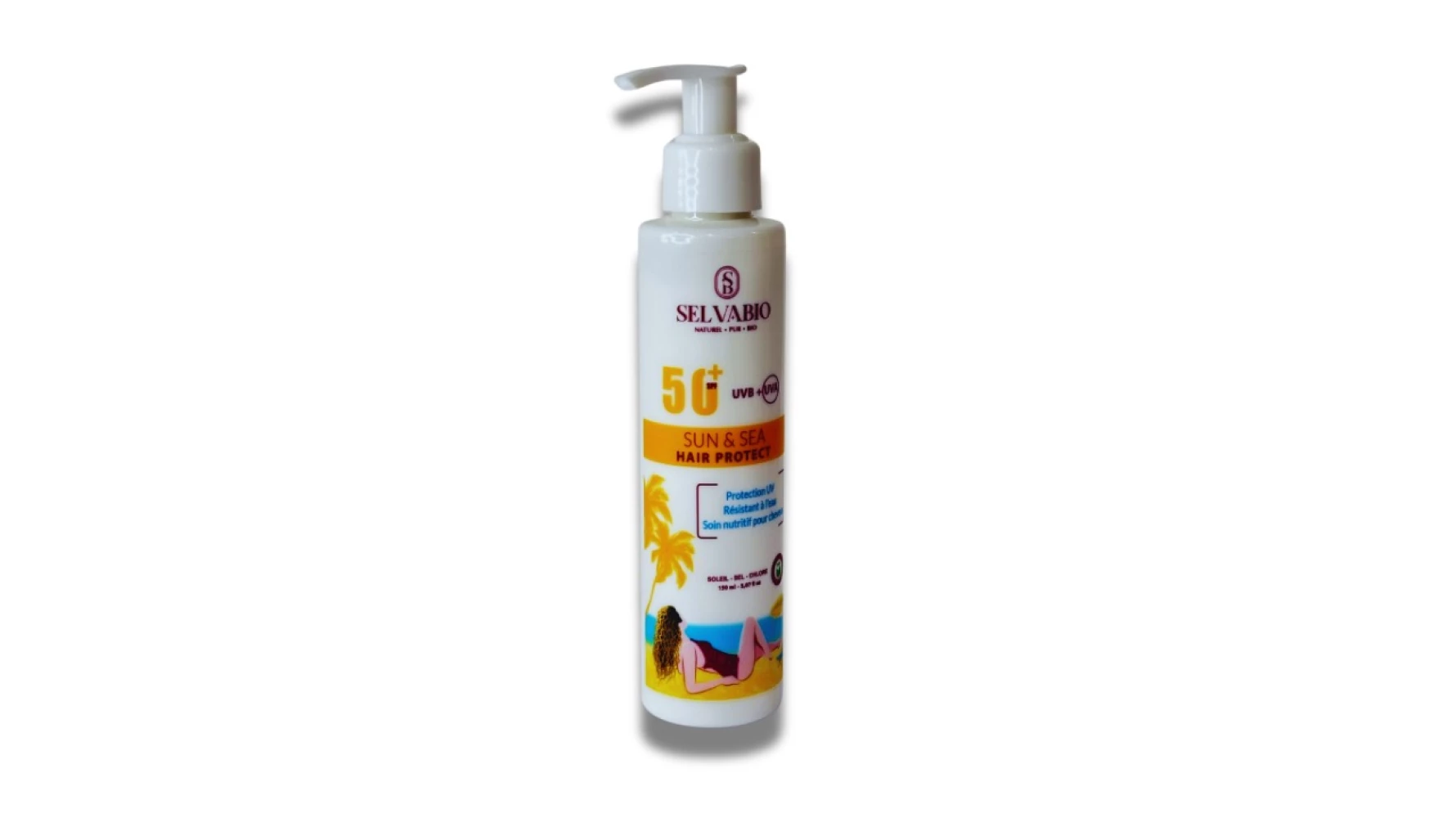 Protecteur Cheveux 2-en-1 – SPF 50+ – 150 ml